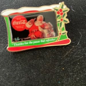 Coco Cola Christmas collectable pin from the 90’s